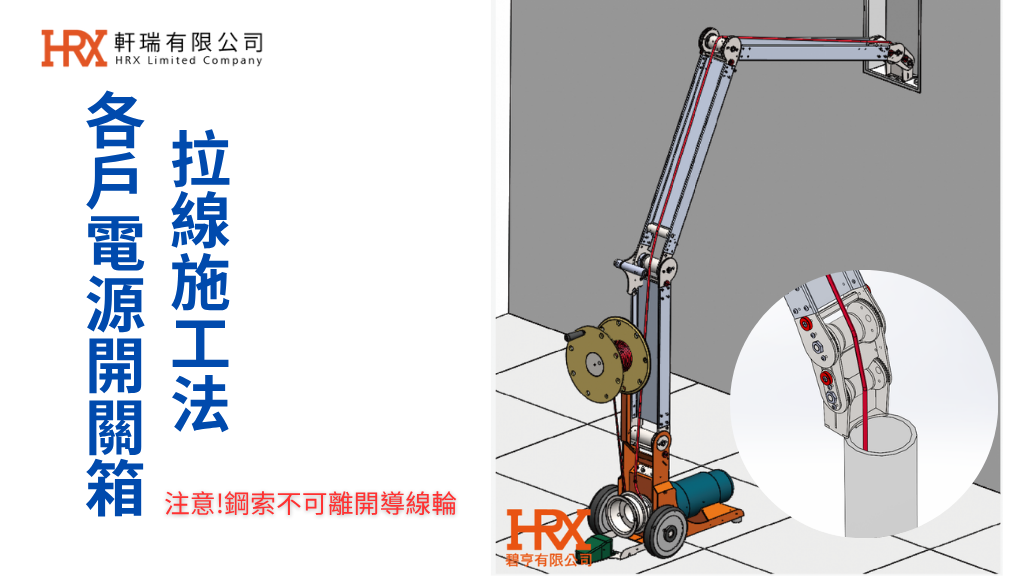 各戶電源開關箱拉線施工法 各戶電源開關箱拉線施工法