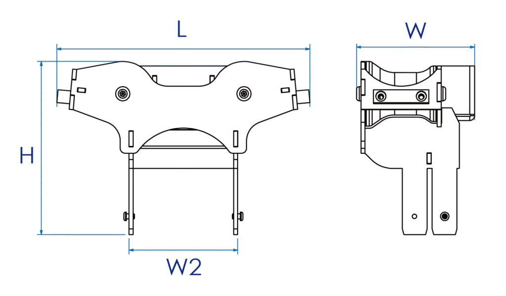 側拉頭尺寸位置