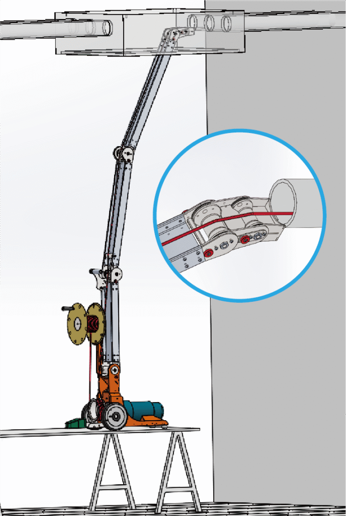 天花板拉線施工法