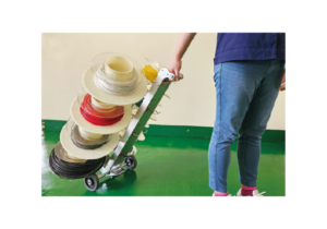 放線架操作圖示4